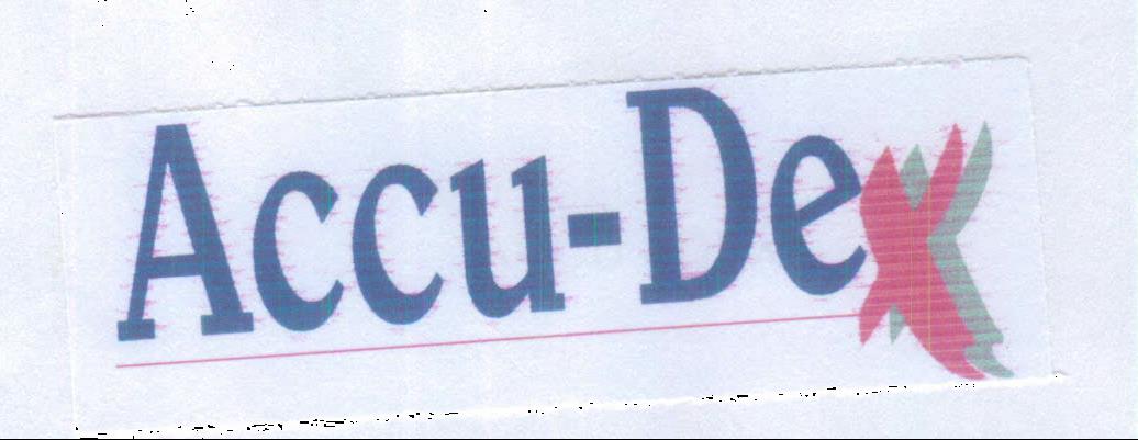 Accu-dex Device mark 2013211 Trademark