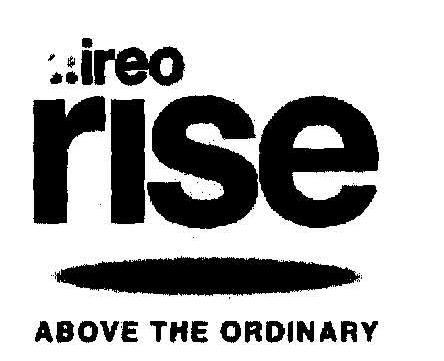 Ireo Rise Above The Ordinary (logo) Device mark 2035021 Trademark
