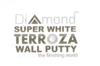 Diamond Super White Terroza Wall Putty Device mark 2037865 Trademark