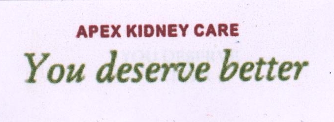 Apex Kidney Care You Deserve Better (label) Device mark 2044354 Trademark