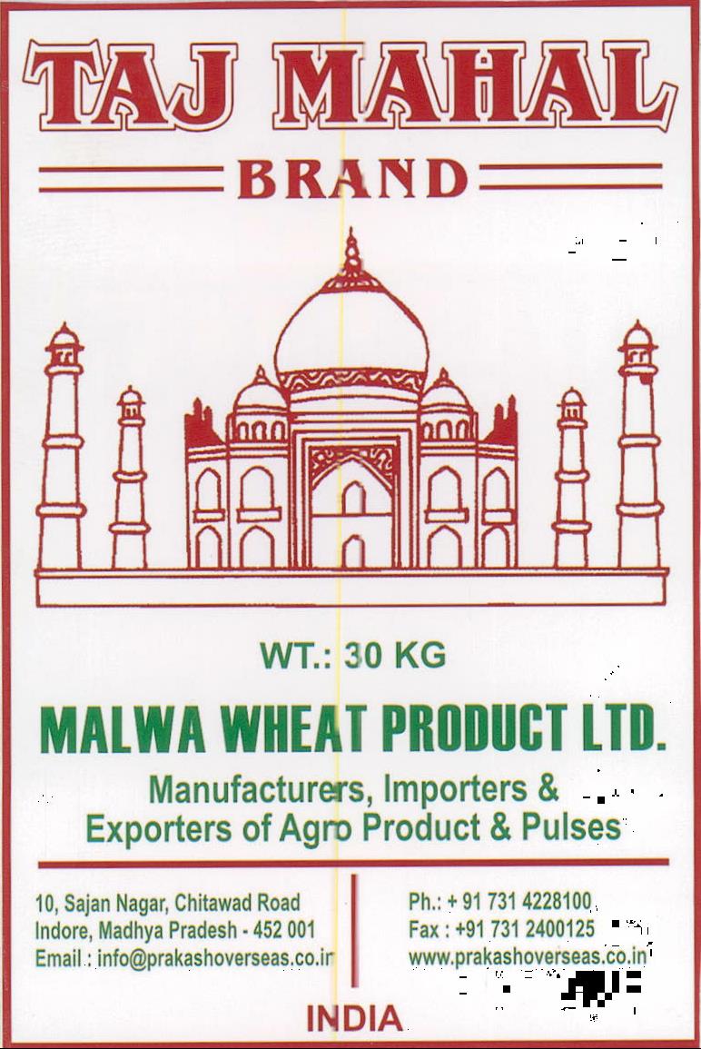 Taj Mahal Brand Device mark 2052601 Trademark