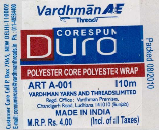 Duro Device mark 2052773 Trademark