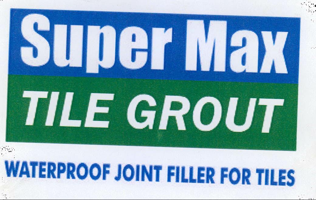 Super Max Tile Grout Device mark 2059658 Trademark