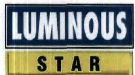 Luminous Star Wtih Deivce Device mark 2063676 Trademark