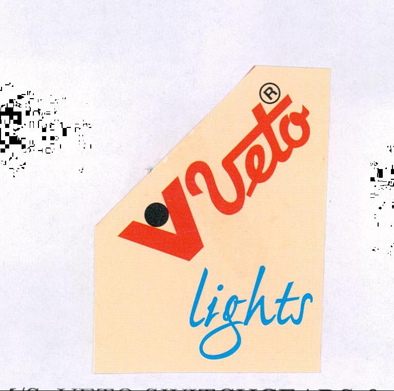 Veto Lights Device mark 2074331 Trademark