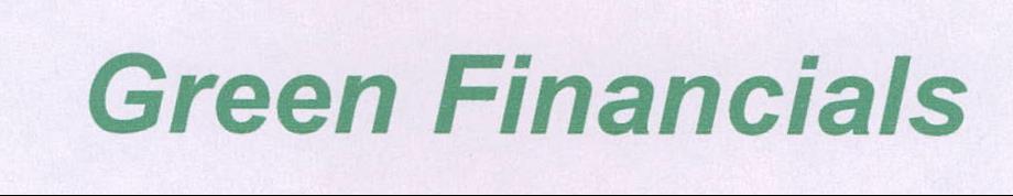 Green Financials Device mark 2075160 Trademark