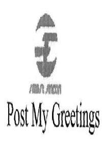 Post My Greetings (logo) Device mark 2079238 Trademark
