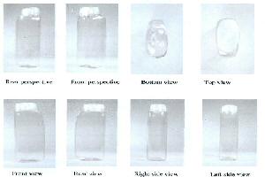 3d Bottle Shape (logo) Device mark 2080381 Trademark