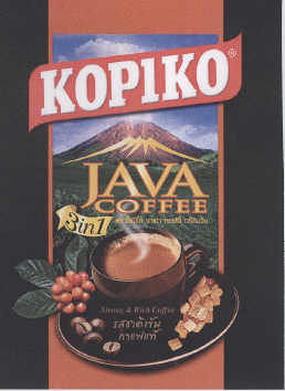 Kopiko Java Coffee Device mark 2090507 Trademark