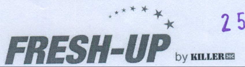 Fresh-up By Killer Device mark 2106290 Trademark