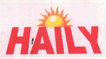 Haily (logo) Device mark 2108220 Trademark