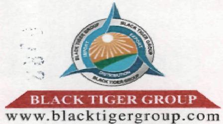 Black Tiger Group With Device Device mark 2120584 Trademark