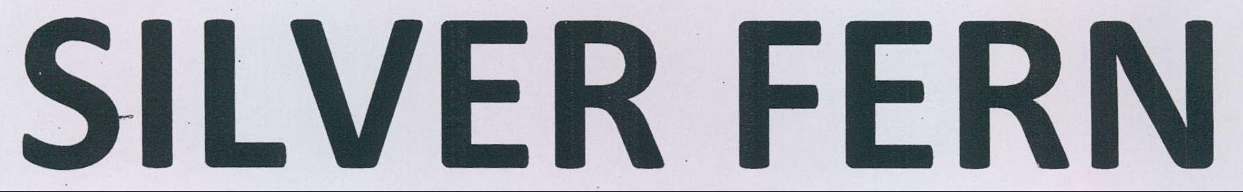 Silver Fern Device mark 2120626 Trademark