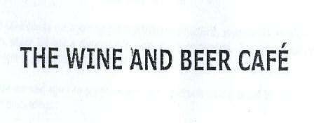 The Wine And Beer Cafe With Device Device mark 2120698 Trademark