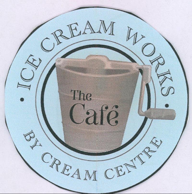 Ice Cream Works The Cafe By Cream Centre Device mark 2129988 Trademark