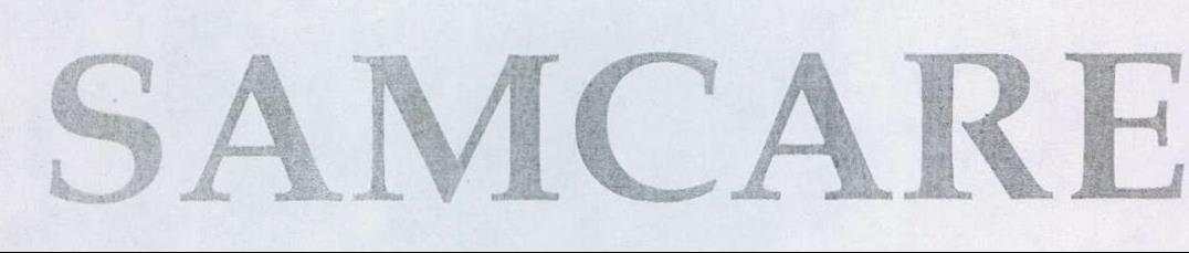 Samcare Device mark 2138805 Trademark