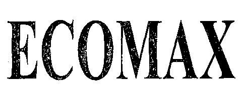 Ecomax (label) Device mark 2142670 Trademark