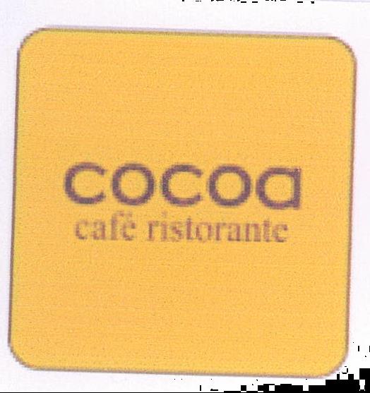 Cocoa Cafe Ristorante Device mark 2145531 Trademark