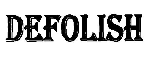 Defolish (logo) Device mark 2153577 Trademark