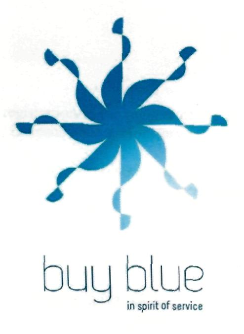Buy Blue In Spirit Of Services (device) Device mark 2161480 Trademark