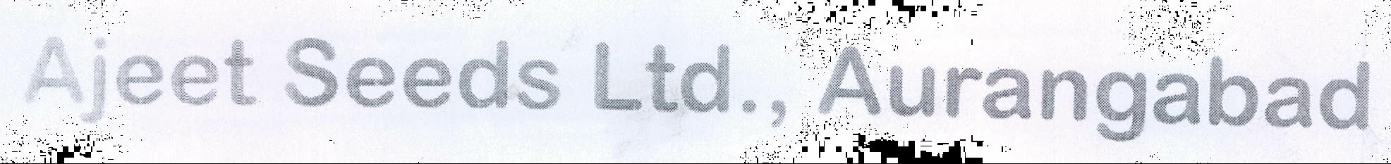 Ajeet Seeds Ltd., Aurangabad Device mark 2162780 Trademark