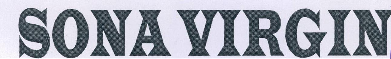 Sona Virgin Device mark 2162823 Trademark