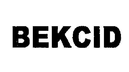 Bekcid (logo) Device mark 2180692 Trademark