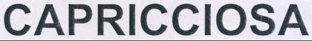 Capricciosa Device mark 2199411 Trademark