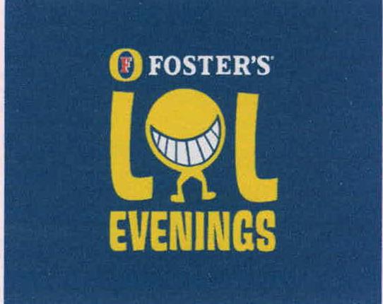Foster's Lol Evenings Device mark 2200625 Trademark