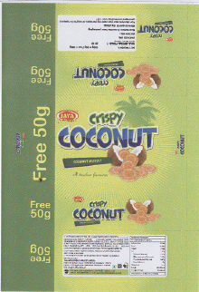 Jaya Crispy Coconut (device) Device mark 2201283 Trademark