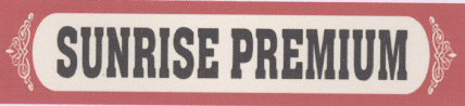 Sunrise Premium (label) Device mark 2208777 Trademark
