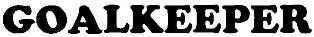 Goalkeeper (label) Device mark 2209700 Trademark