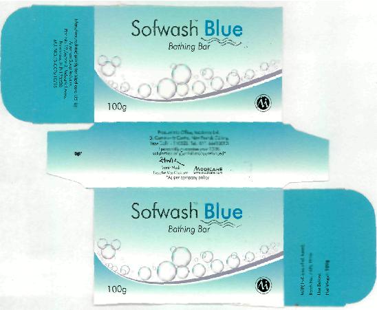 Sofwash Blue (label) Device mark 2220730 Trademark