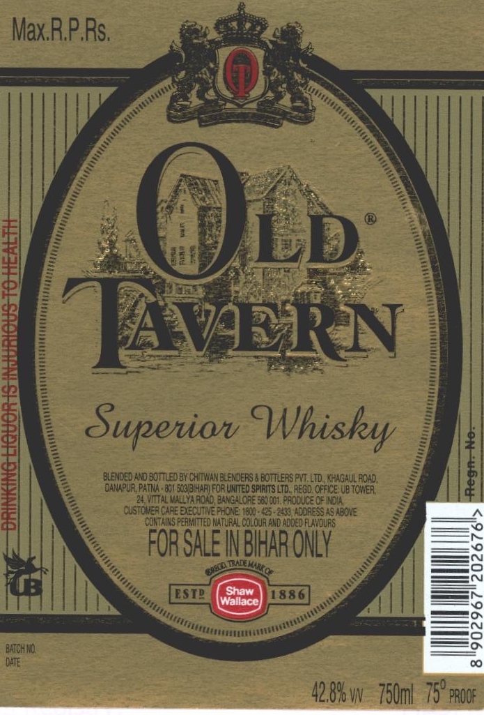 Old Tavern Superior Whisky Device mark 2231123 Trademark
