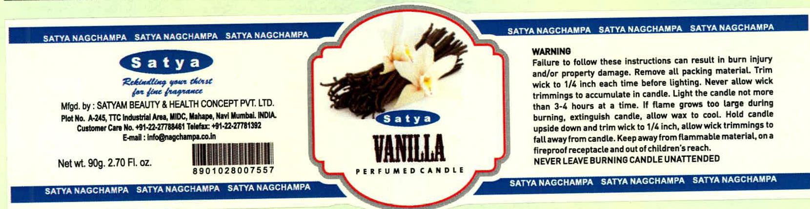Satya Vanilla Device mark 2244256 Trademark
