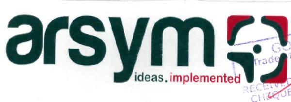 Arsym (logo) Device mark 2245421 Trademark