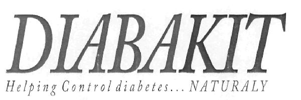 Diabakit (logo) Device mark 2258498 Trademark