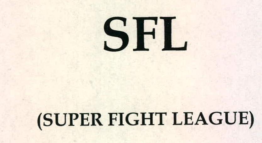 Sfl (super Fight League) Device mark 2260995 Trademark