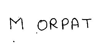 M Orpat (logo) Device mark 2263532 Trademark