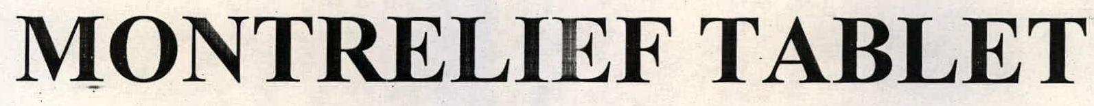 Montrelief Tablet Device mark 2263936 Trademark