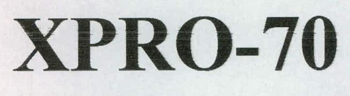 Xpro-70 Device mark 2277567 Trademark