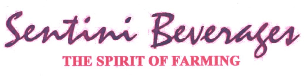 Sentini Beverages The Spirit Of Farming Device mark 2278456 Trademark