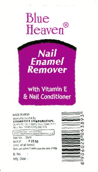 Blue Heaven (label) Device mark 2279279 Trademark