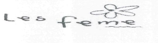 Les Fe Me (device) Device mark 2279901 Trademark