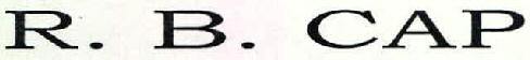 R. B. Cap Device mark 2285201 Trademark