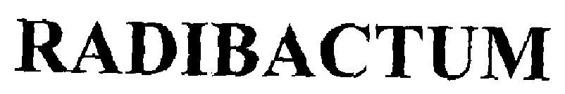 Radibactum Device mark 2285942 Trademark