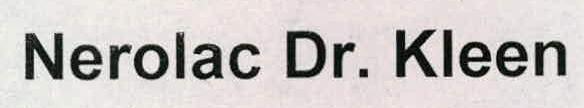 Nerolac Dr. Kleen Device mark 2295291 Trademark