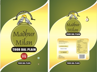 Madhur Milan Toor Dal Plain Device mark 2302876 Trademark