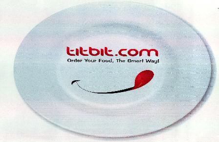 Titbit.com Order Your Food, The Smart Way! Device mark 2305411 Trademark