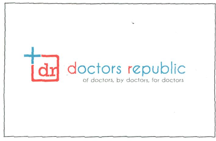 Doctors Republic Of Doctors, By Doctors, For Doctors (label) Device mark 2306460 Trademark